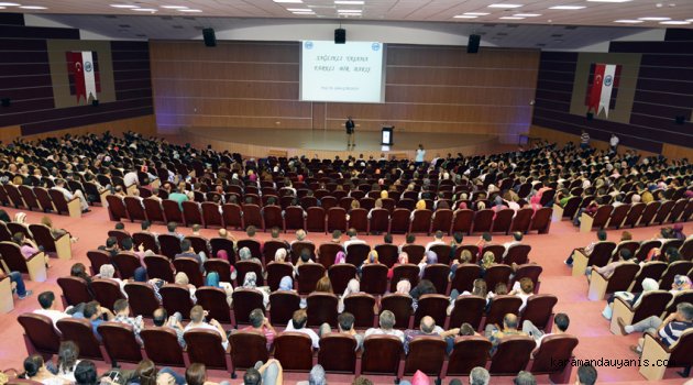 KMÜ REKTÖRÜ PROF. DR. SABRİ GÖKMEN ÖĞRETMENLERE SESLENDİ