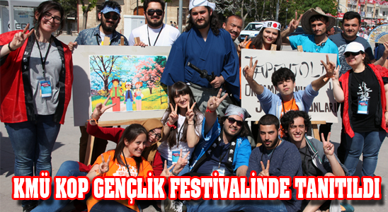 Kmü Kop Gençlik Festivalinde Tanıtıldı