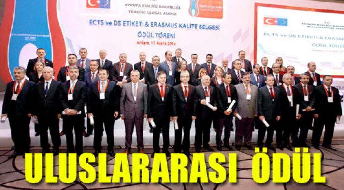Kmü Uluslararası Diploma Eki Ödülü Aldı