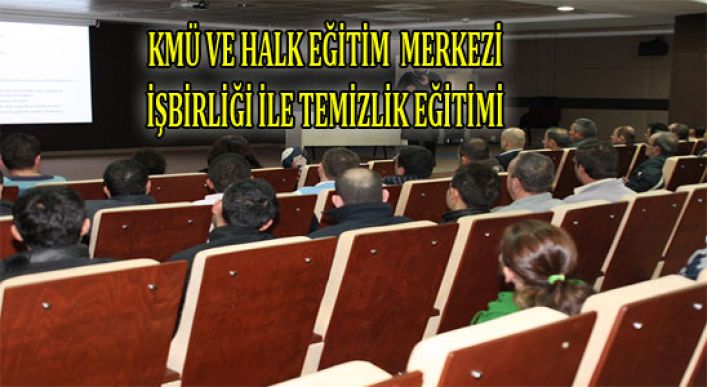 Kmü Ve Halk Eğitim Merkezi İşbirliği İle Temizlik Eğitimi