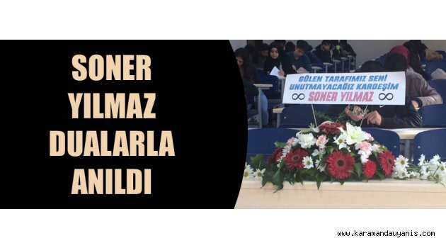 KMÜ'DE ANMA ETKİNLİKLERİ..