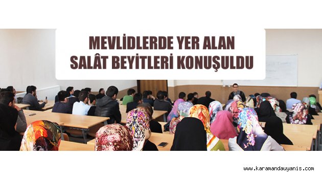 KMÜ'DE EĞİTİM SEMİNERİ