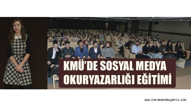 KMÜ'DE EĞİTİM SEMİNERLERİ