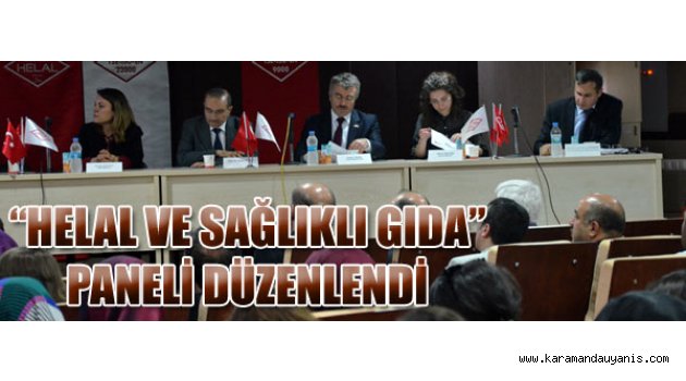 KMÜ'DE GIDA PANELİ