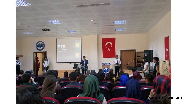 KMÜ&#039;DE KANDİL KUTLAMASI