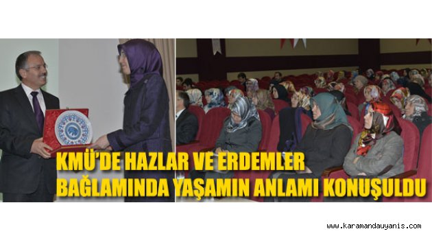 KMÜ'DE KONFERANS