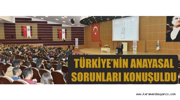KMÜ'DE KONFERANS
