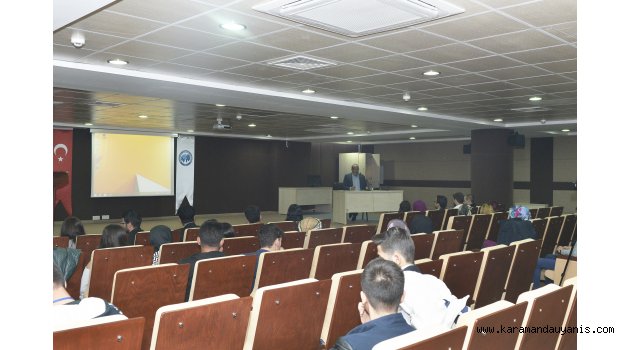 KMÜ'DE SOSYAL MEDYA SEMİNERİ