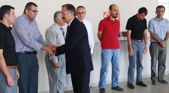 Kmü’de Bayramlaşma