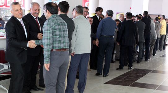 Kmü’de Bayramlaşma Yapıldı
