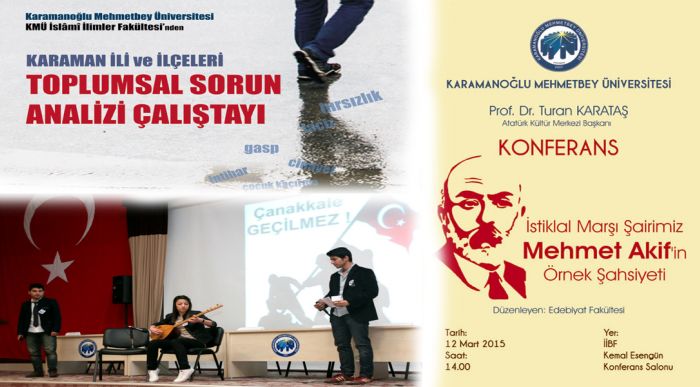 Kmü’de Mart Ayı İkinci Hafta Etkinlikleri