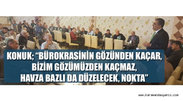 KONUK, ELMA İÇİN TEK ÇARE İHRACAT..