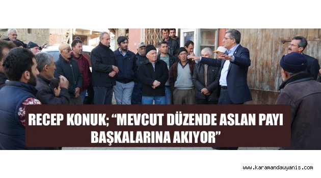 KONUK'DAN REFERANDUM ÇALIŞMALARI