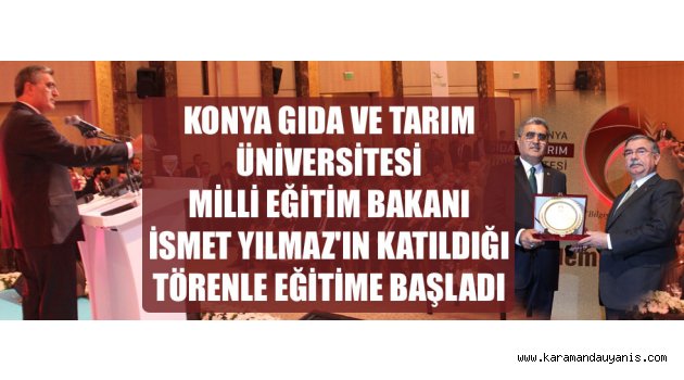 KONYA GIDA VE TARIM ÜNİVERSİTESİ