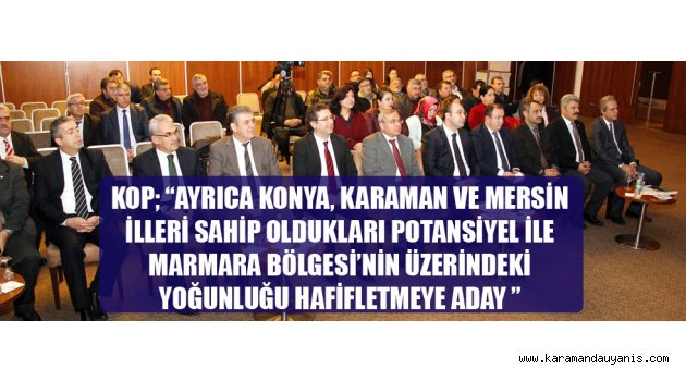 Konya Ovası Projesi..
