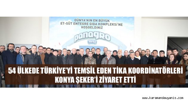 Konya Şeker Modelini İnceledi