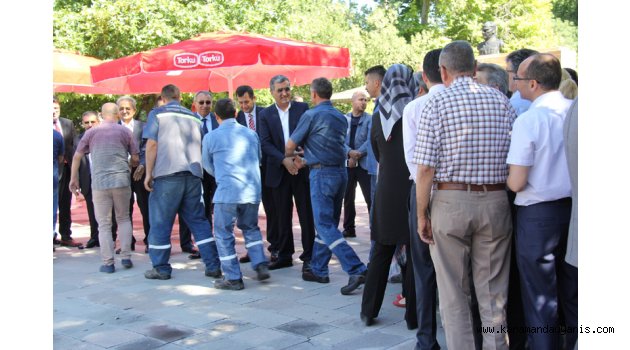 KONYA ŞEKER'DE BAYRAMLAŞMA