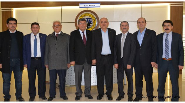 KONYA'LI BAŞKANLARDAN ZİYARET
