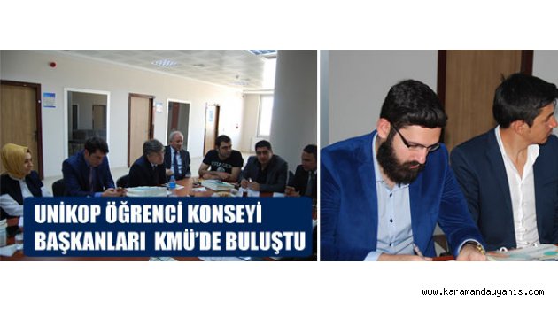 KOP İdaresi ve üniversite temsilcileri..