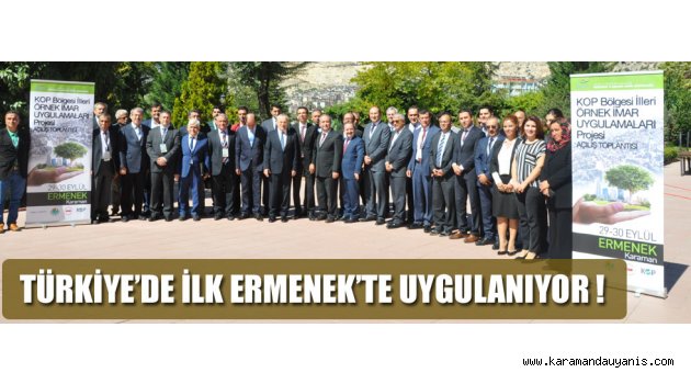 KOP İLLERİ ÖRNEK İMAR UYGULAMALARI