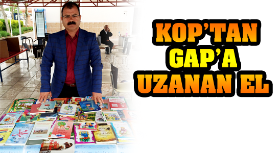 Kop'tan Gap'a Uzanan El Kop Festivali'nde 10 Bin Kitap Toplandı