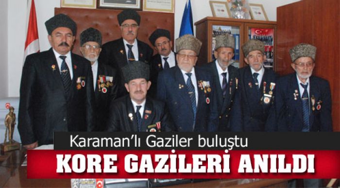 Kore Gazileri Anıldı