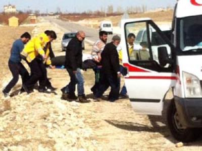 Köy Yolunda Kaza