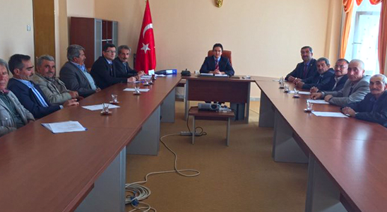 Köylerde Yatırım Çalışmaları Değerlendirildi