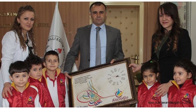 KREŞ ÖĞRENCİLERİNDEN  ZİYARET