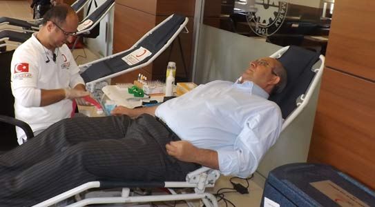 Ktso Personeli Kan Bağışında Bulundu