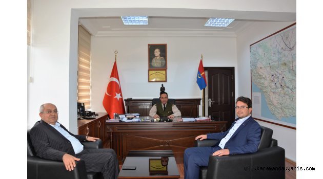 KTSO'DAN GARNİZON KOMUTANINA ZİYARET