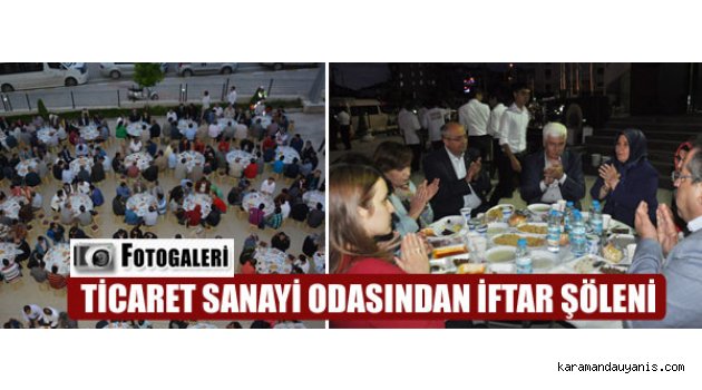 KTSO'DAN İFTAR