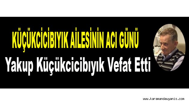 KÜÇÜKCİCİBIYIK AİLESİNİN ACI GÜNÜ