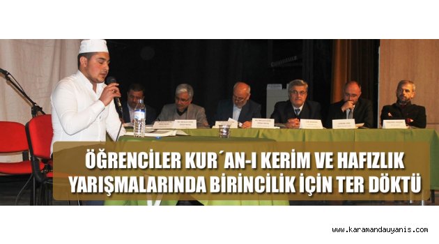 Kur´an ı Kerimi Güzel Okuma Yarışmaları