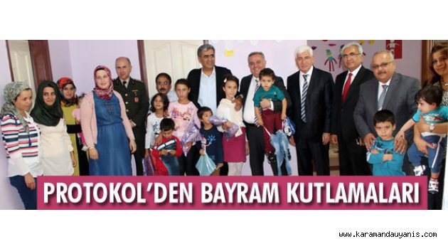 KURBAN BAYRAMI KUTLANDI