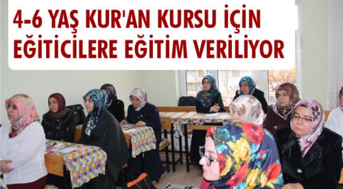 Kur’Ân Eğitmenlerine Müftülük’ten Eğitim