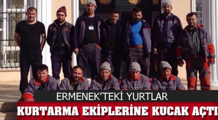 Kurtarma Ekiplerine Kucak Açtı