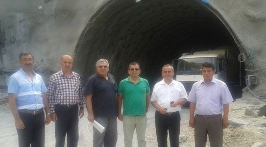 Kuşyuvası Tüneli Yerinde İncelendi