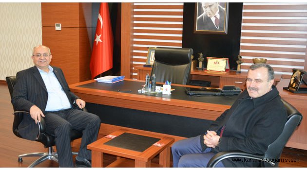 KÜTÜKÇÜ'DEN TOKTAY'A ZİYARET