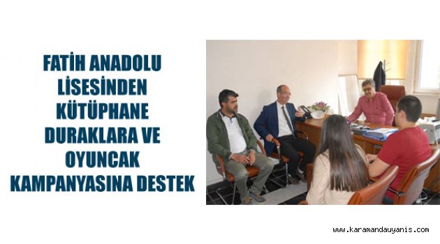 Kütüphane Kolu öğrencileri