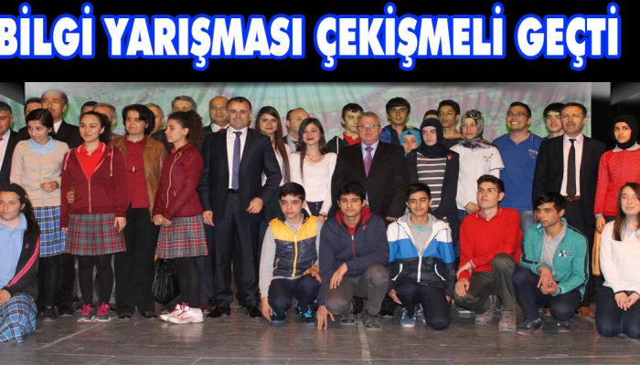 Liseler Arası Bilgi Yarışması Çekişmeli Geçti