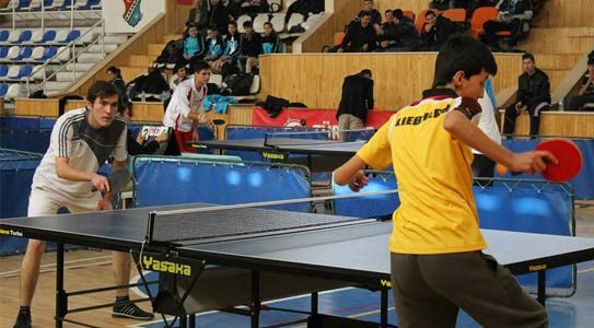 Liseler Masa Tenisinde Yarıştı