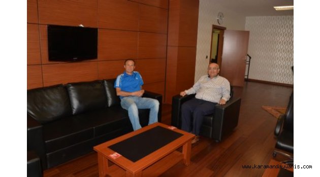 M.AKGÜN'DEN TOS'YA ZİYARET