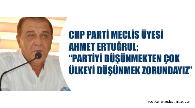 CHP PARTİ MECLİS ÜYESİ