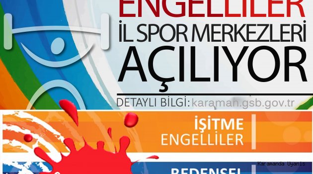 KARAMAN’DA ÜCRETSİZ YAZ SPOR OKULLARI BAŞLIYOR