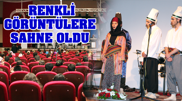 KMÜ’DE AHİLİK HAFTASI KUTLAMALARI RENKLİ GÖRÜNTÜLERE SAHNE OLDU