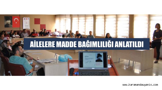 MADDE BAĞIMLILIĞI SEMİNERLERİ