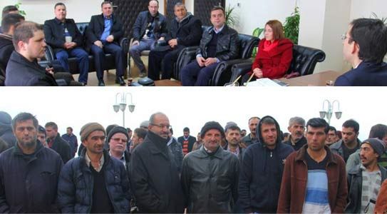 Maden Ocakları Kaymakamın Kapısını Çaldı