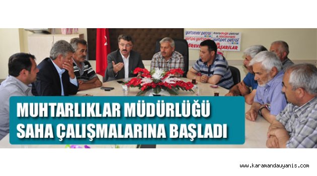 MAHALLELERİN İHTİYAÇLARINA HIZLI ÇÖZÜM