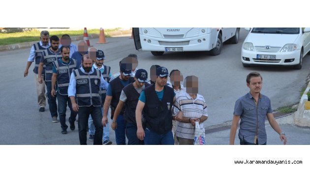 MAHKEMEYE SEVK EDİLEN 8 KİŞİ TUTUKLANDI